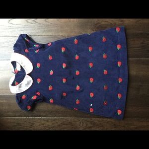 Navy blue corduroy dress (NWOT)